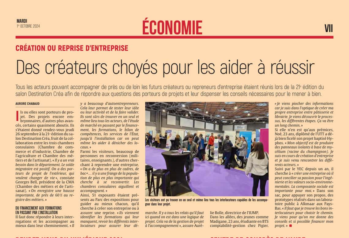 Des créateurs choyés pour les aider à réussir