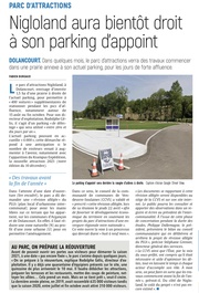 Un nouveau parking d'appoint à NIGLOLAND.