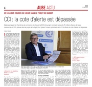 la CCI de l’Aube: la cote d’alerte est dépassée !