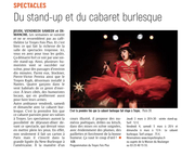 Stand-Up et du cabaret burlesque au 3 Fois Plus.