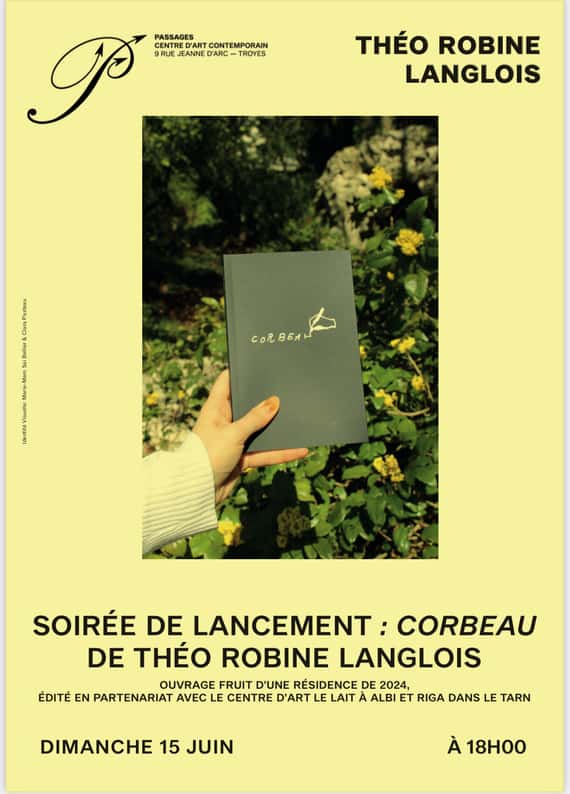 2 rendez-vous ce dimanche au Centre d'Art Contemporain Passages