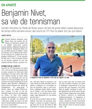 Benjamin Nivet, sa vie de tennisman !