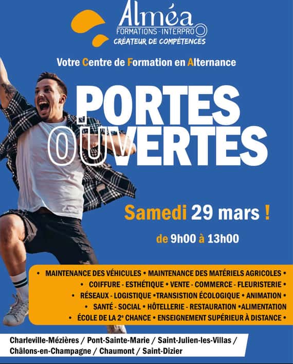 Portes ouvertes chez ALMEA FORMATION.