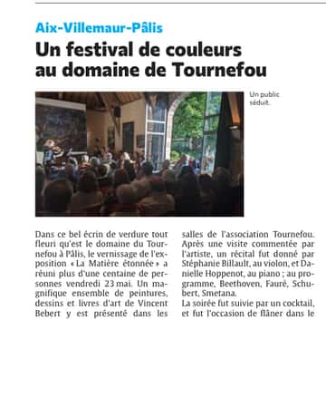 Un festival de couleurs au domaine de Tournefou à Pâlis