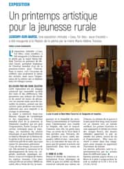 Exposition : un printemps artistique pour la jeunesse rurale.