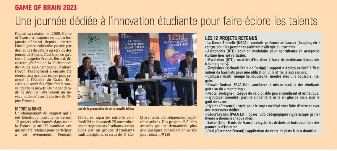 Une journée dédiée à l’innovation étudiante et faire éclore les talents