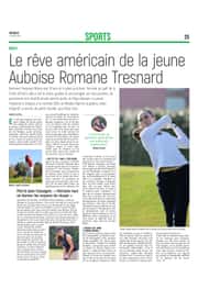 Le rêve américain de la jeune Auboise Romane Tresnard