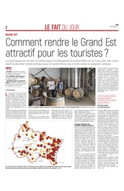 Comment rendre le Grand Est attractif pour les touristes?