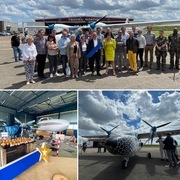 Présentation de VOLTAERO à l'aéroport de Barberey