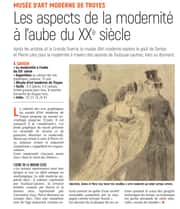 Une exposition sur les aspects de la modernité à l’aube du XXe siècle.