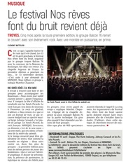 Le festival Nos Rêves font du Bruit revient déjà.