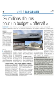 24 millions d’euros pour un budget « offensif » à Bar-sur-Aube