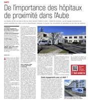 De l'importance des hôpitaux de proximité dans l'Aube.