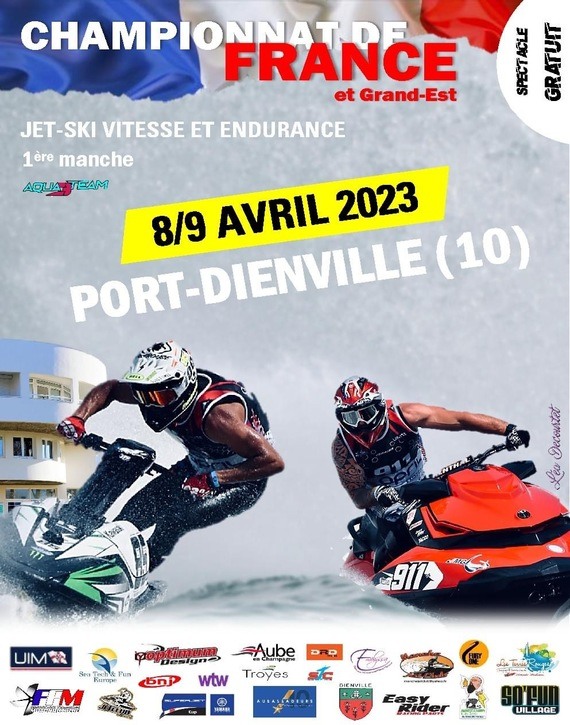 Championnat de France de Jet-Ski à Port Dienville.
