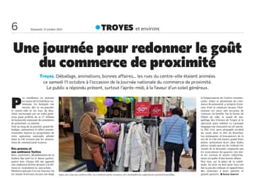 Une journée pour redonner le goût du commerce de proximité