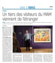 Un tiers des visiteurs du MAM viennent de l'étranger