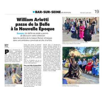 William Arlotti passe de la Belle Époque à la Nouvelle époque !