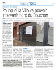 Pourquoi la Ville va pouvoir intervenir hors du Bouchon.