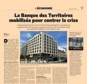 La Banque des Territoires fortement mobilisée pour contrer la crise