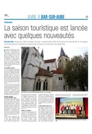 L’office de tourisme de la Côte des Bar en Champagne lance la saison 2025