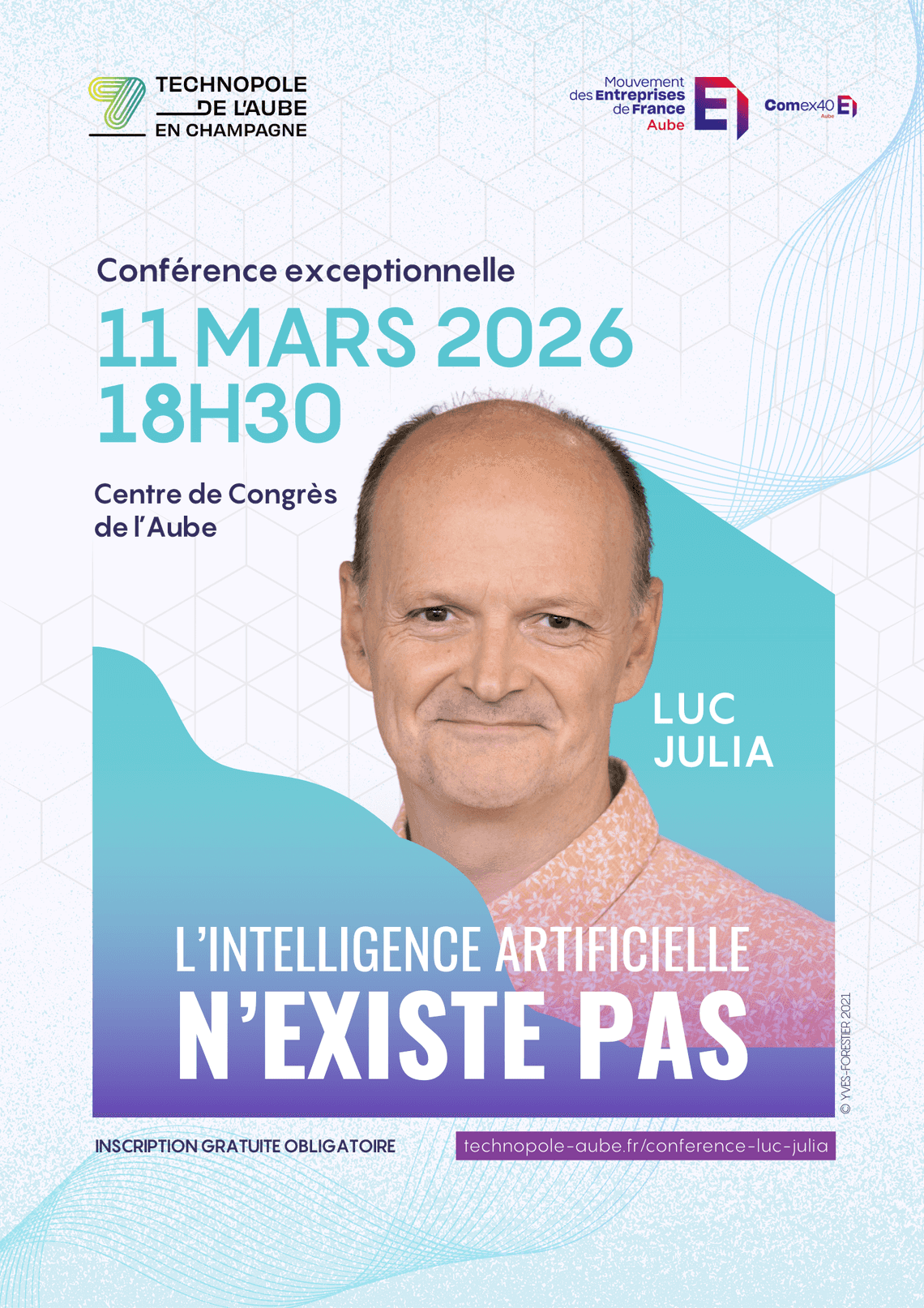 L'Intelligence artificielle n'existe pas, une conférence de Luc Julia