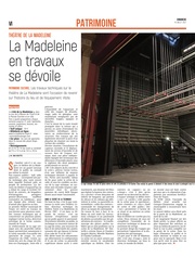 La Madeleine en travaux se dévoile ....