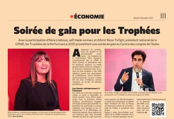 Soirée de gala pour les Trophées