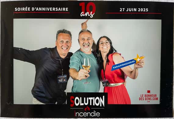 Solution Incendie fête ses 10 ans !