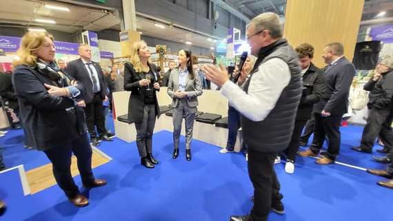 Visite délégation Aubassadeurs au Salon de l'Agriculture de Paris.