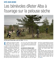 Les bénévoles d’Aster Alba à l’ouvrage !