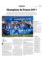 Les U17 de l’Estac champions de France !