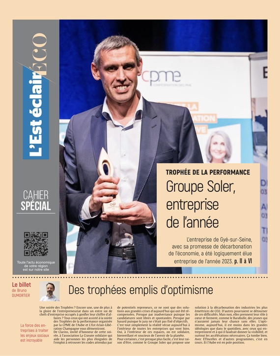 Trophées de la performance: Soler, entreprise du XXIe siècle