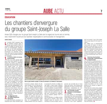 Les chantiers d'envergure du Groupe Saint-Joseph LaSalle