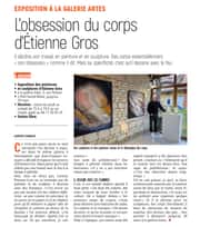 L’obsession du corps d’Étienne Gros à la Galerie Artès.