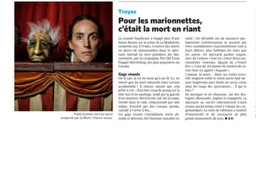 À Troyes, les marionnettes ont fait face à la Mort