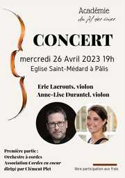 Concert violon de l'Académie Au fil des âmes.