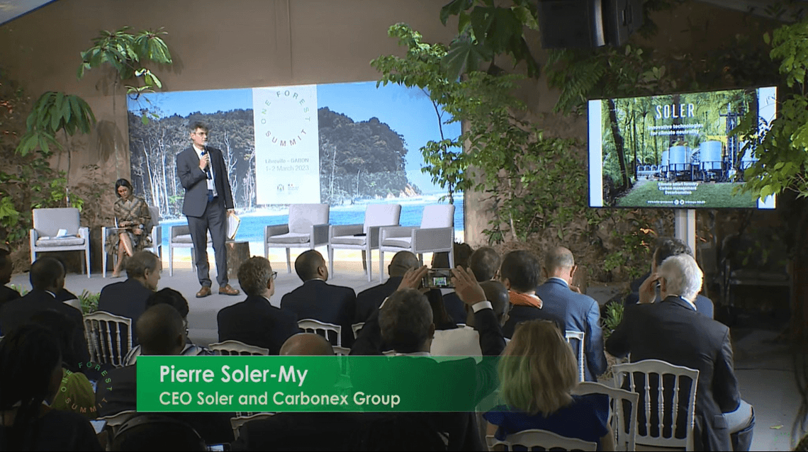 Pierre Soler-My au one Forest Business Forum de Libreville