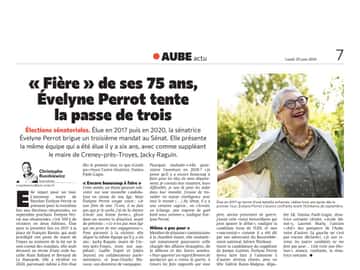 « Fière de ses 75 ans », Évelyne Perrot tente la passe de trois