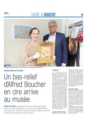 Un bas-relief d’Alfred Boucher en cire arrive au musée Camille-Claudel