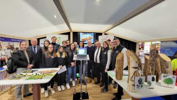 Visite délégation Aubassadeurs au Salon de l'Agriculture de Paris.