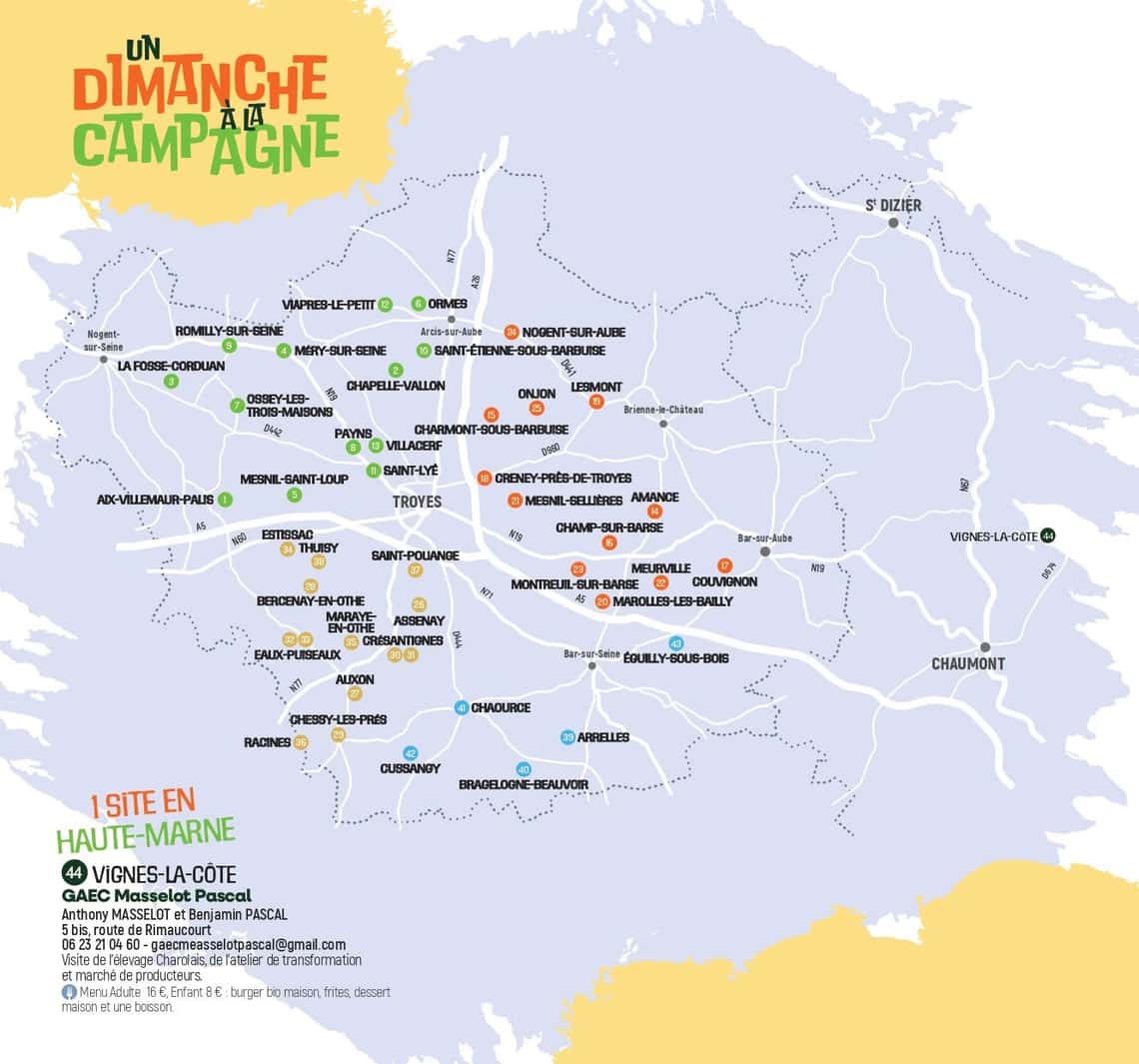 Un dimanche à la campagne : rendez-vous le dimanche 27 avril.