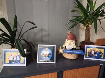 Et toi quelle est ta photo avec l'étoile Aubassadeurs en 2025 ?