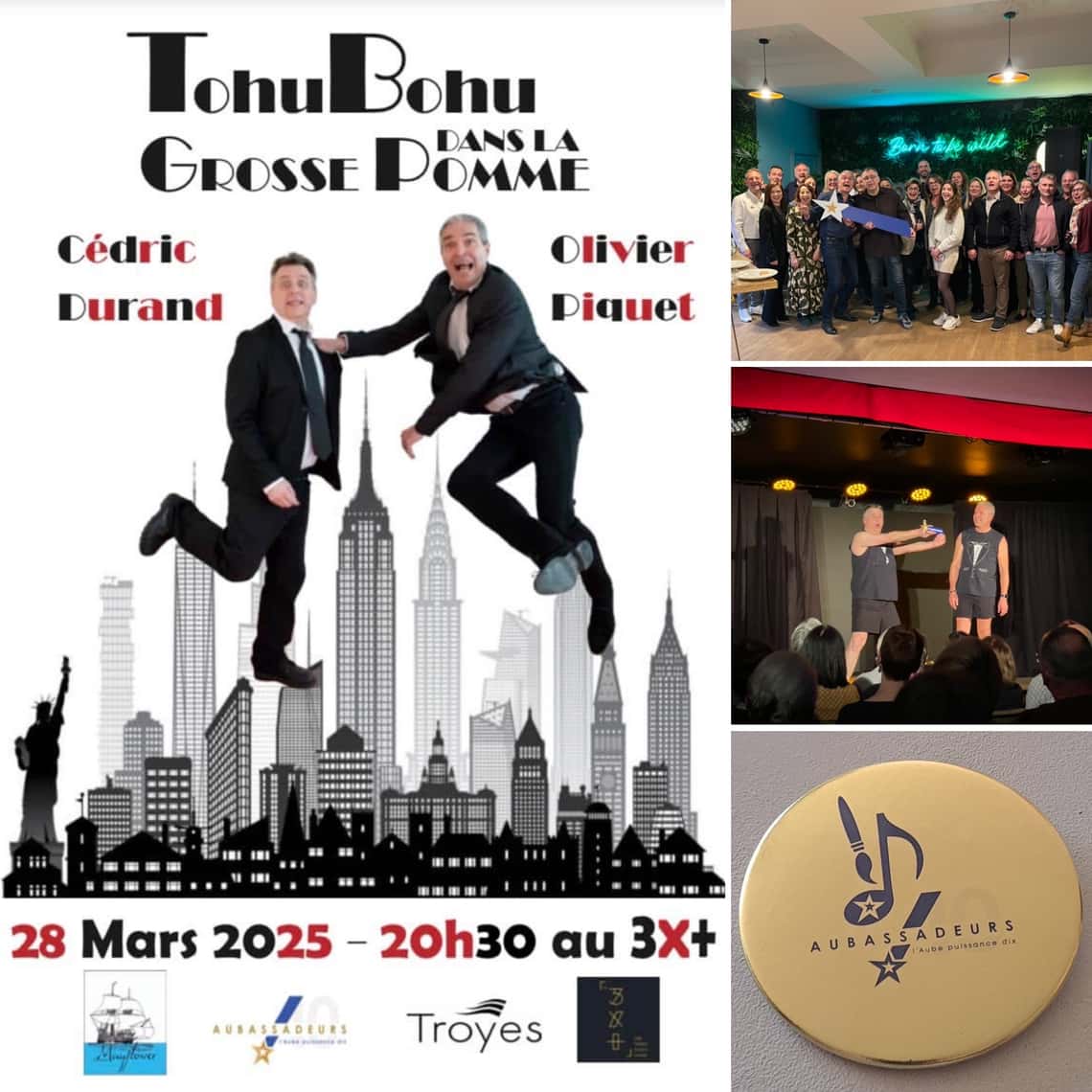 Pépites Aubassadeurs : La Compagnie Mayflower au Troyes Fois Plus.