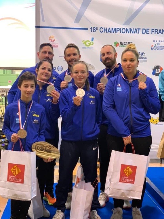 Nos Pépites tireurs de Ste Savine brillent aux Championnats de France.