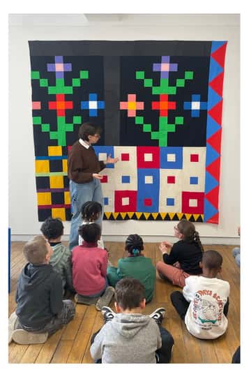 Visite pour les tout-petits au Centre d'Art contemporain Passage
