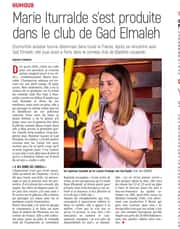Notre Pépite Marie Iturralde s'est produite au Comedy Club de Gad Elmaleh