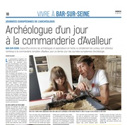 Bar-sur-Seine : archéologue d’un jour à la commanderie d’Avalleur