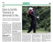 Golf: Dans la famille Tresnard, je demande la fille...