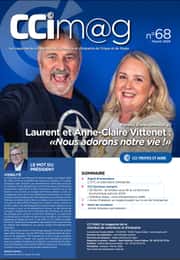 Anne-Claire & Laurent dans le CCI MAG.