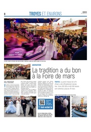 La Foire de mars lancée dans la plus pure tradition à Troyes ce week-end